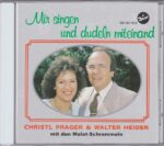 Christl Prager, Walter Heider, Malat Schrammeln, Wienerlied, CD