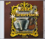 Hans Ecker Trio, Heider, Sobotka, Chmela, Agnes Palmisano, Wienerlied, CD, Gesa