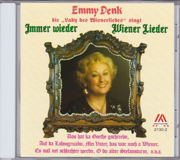 Emmy Denk, Wienerlied, instrumental, CD