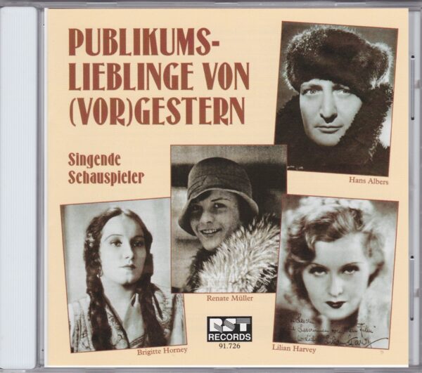 Horst Winter, Hermann Leopoldi, Willy Forst, CD,