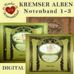 Kremser Alben, legendaer, Notenbuch, Band, Wienerlieder, Walzer, Taenze, Radio Wienerlied, digital