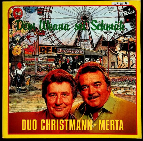 Duo Christmann, Merta, Wienerlied, Lothar Steup, Rudi Luksch Trio, Wienerlied, Schallplatte, Vinyl