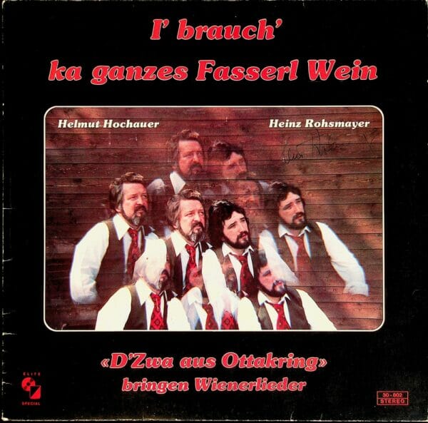 Helmut, Hochauer, Heinz, Rohsmayer, Wienerlied, Schallplatte, Vinyl