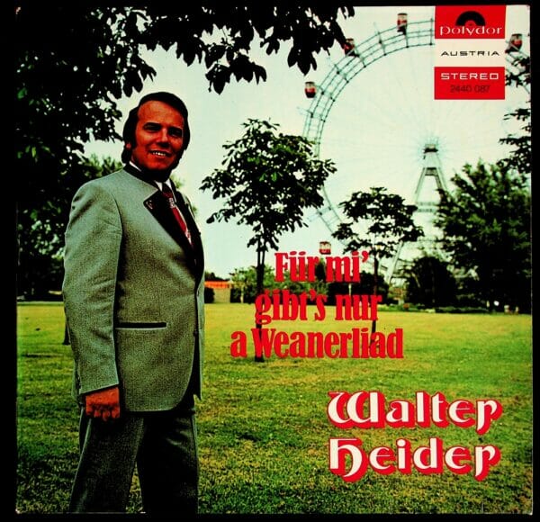 Walter Heider, Wienerlied, Schallplatte, Vinyl