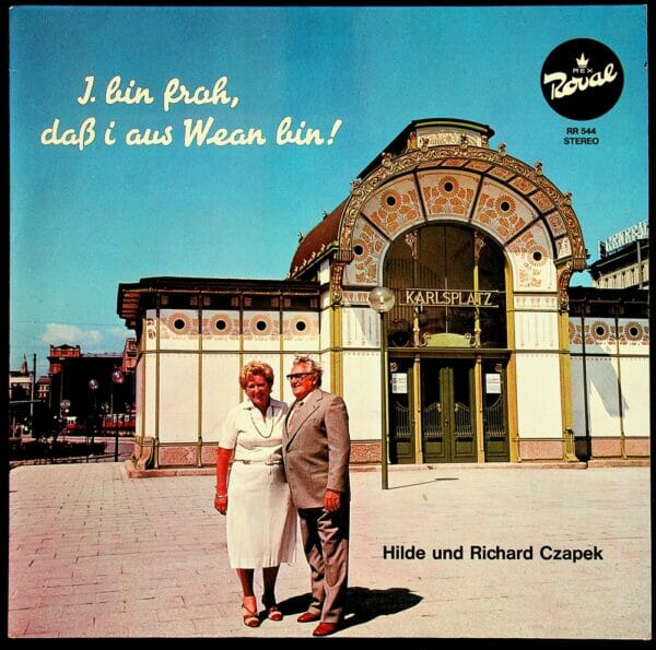 Hilde, Schoedl, Richard Czapek, I bin froh, dass i aus Wean bin, Schallplatte, Vinyl