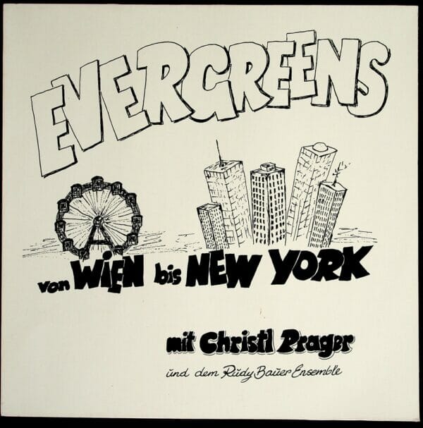 Christl Prager, Rudy Bauer Ensemble, Evergreens, deutsch, Schallplatte, Vinyl