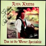 Rita Krebs, Seifert, Schoendorfer, Wienerlied, Autogramm, Schallplatte, Vinyl