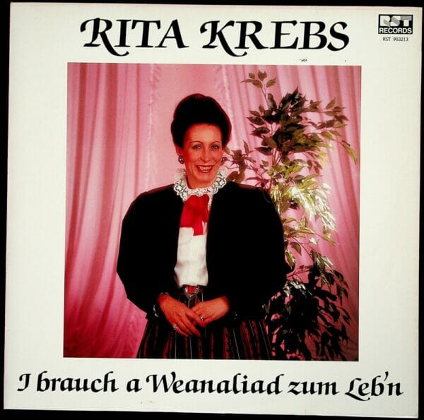 Rita Krebs, Lothar Steup Trio, Malat Schrammeln, Wienerlied, Sopranistin, Schallplatte, Vinyl