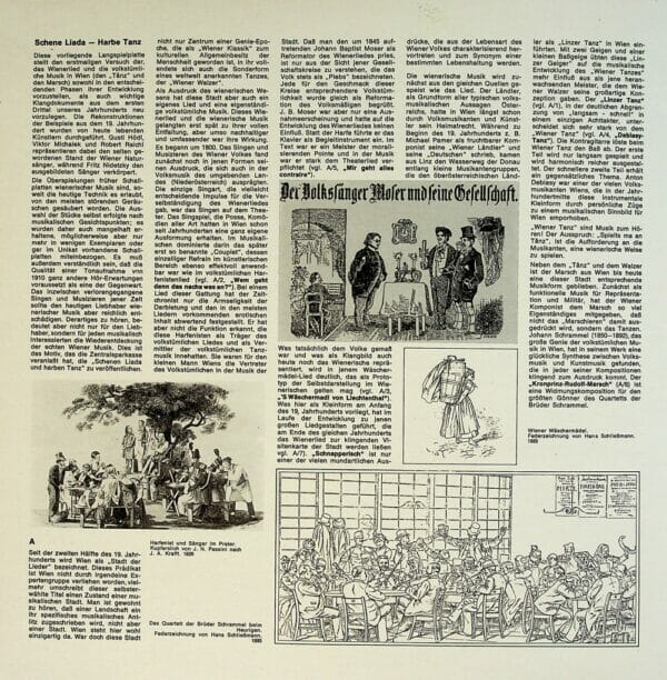Schrammel, Wienerlied, Taenze, Matauschek, Sprung, Max Jauner, Schallplatte, Vinyl