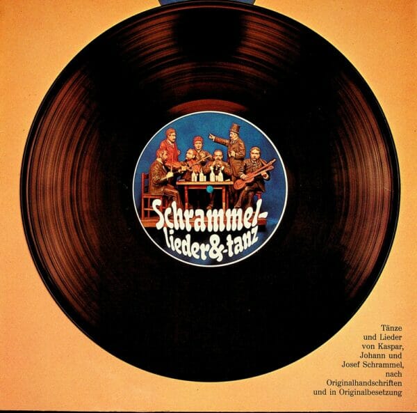 Schrammel, Johann, Josef, Kasper, Knoepferlharmonika, Kontragitarre, Klarinette, Fritz Muliar, Kurt Diemann, Wienerlied, Taenze, Schallplatte, Vinyl