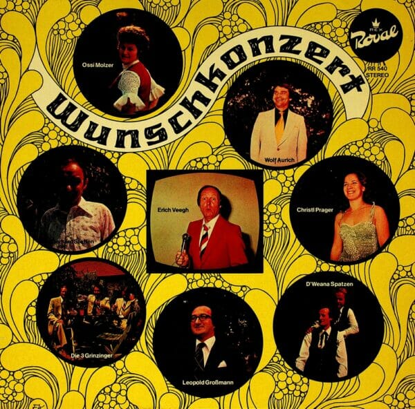 Aurich, Veegh, Prager, Steffen, Molzer, Wienerlied, Schallplatte, Vinyl