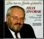 Felix Dvorak, Wienerlied, CD