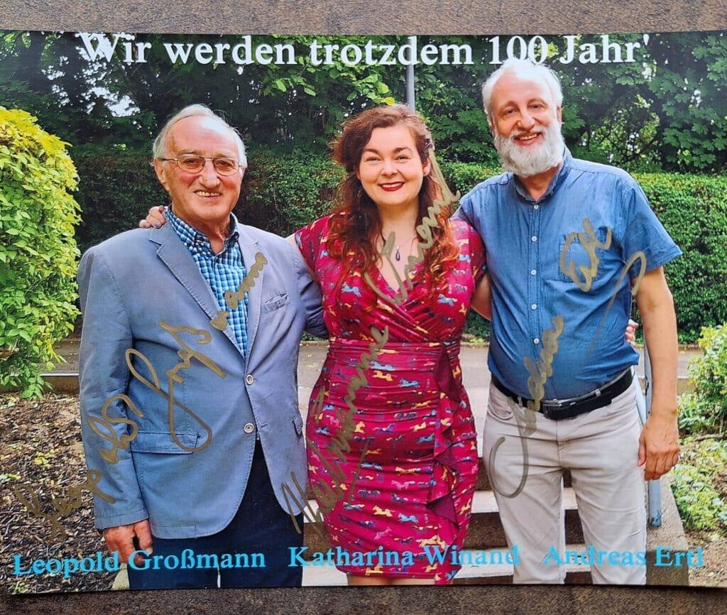 Poldi Grossmann, Wiener Volkskunst, Heinz Conrads, Klavier