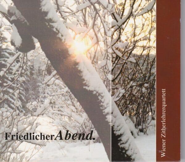 CD: Friedlicher Abend- Wiener Zitherlehrerquartett