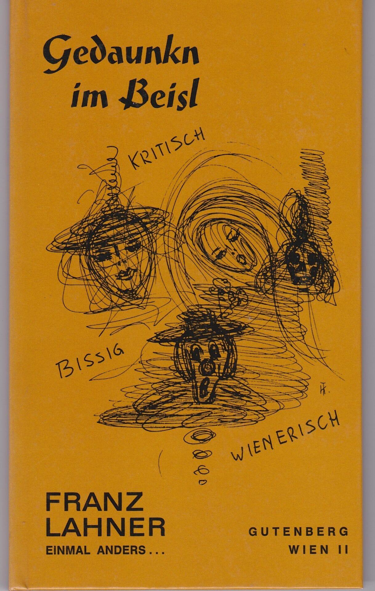 Buch: Franz Lahner- Gedaunkn im Beisl